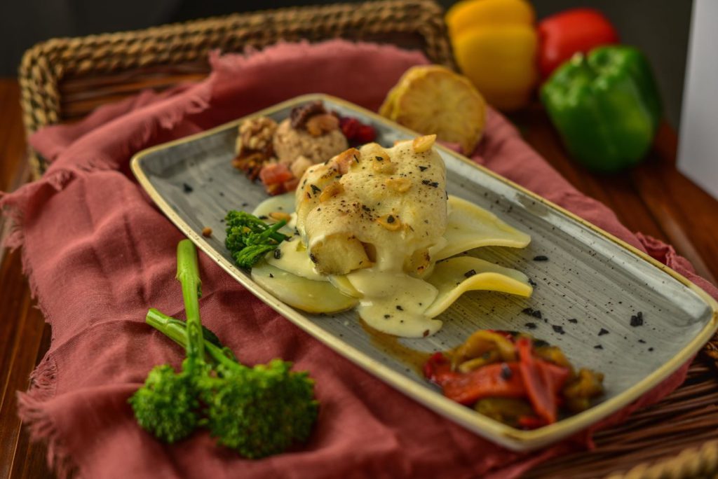 Restaurant Las Maravillas at Ronda (Málaga) Spain - Pil-pil Cod