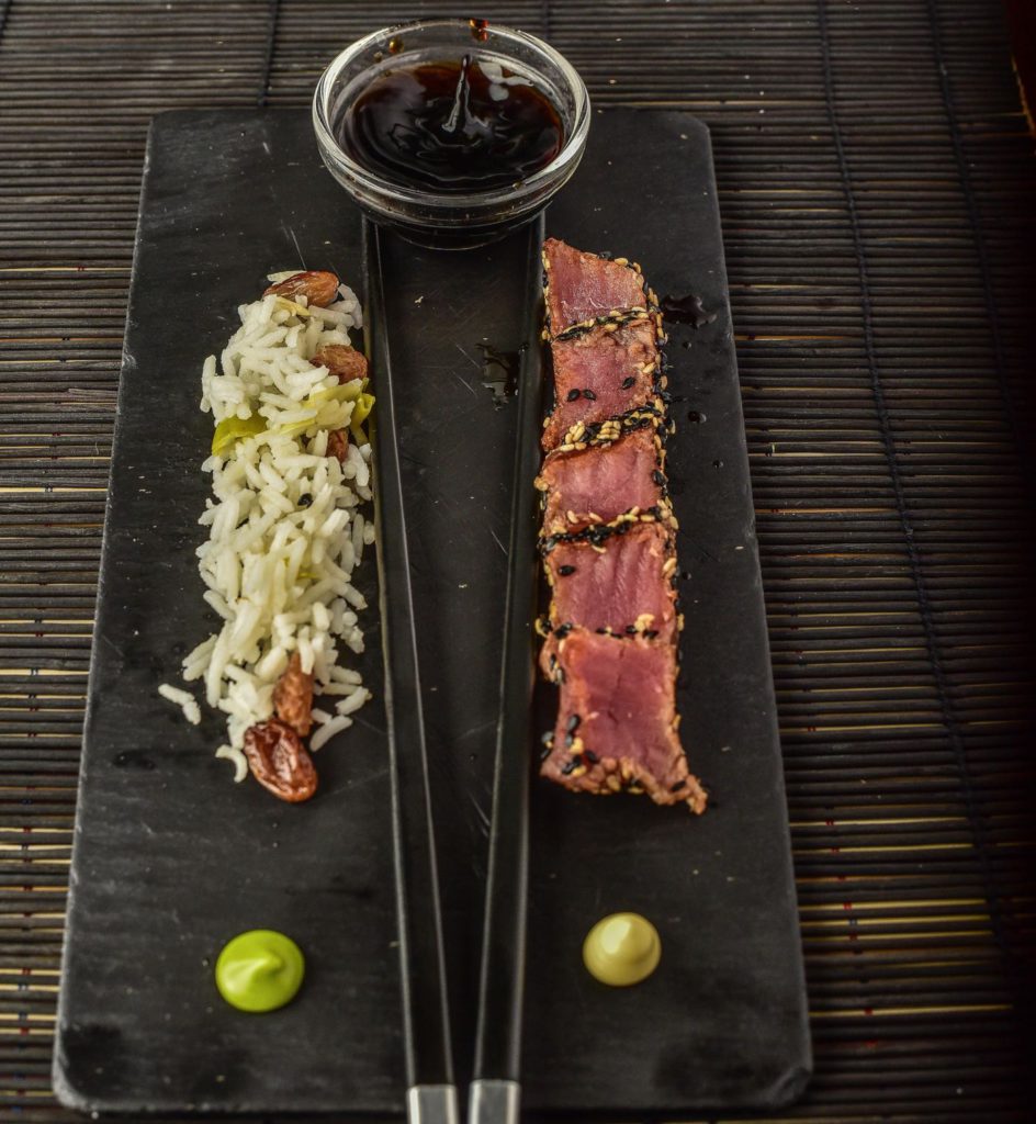 Restaurante Las Maravillas en Ronda (Málaga) - Tataki de atún